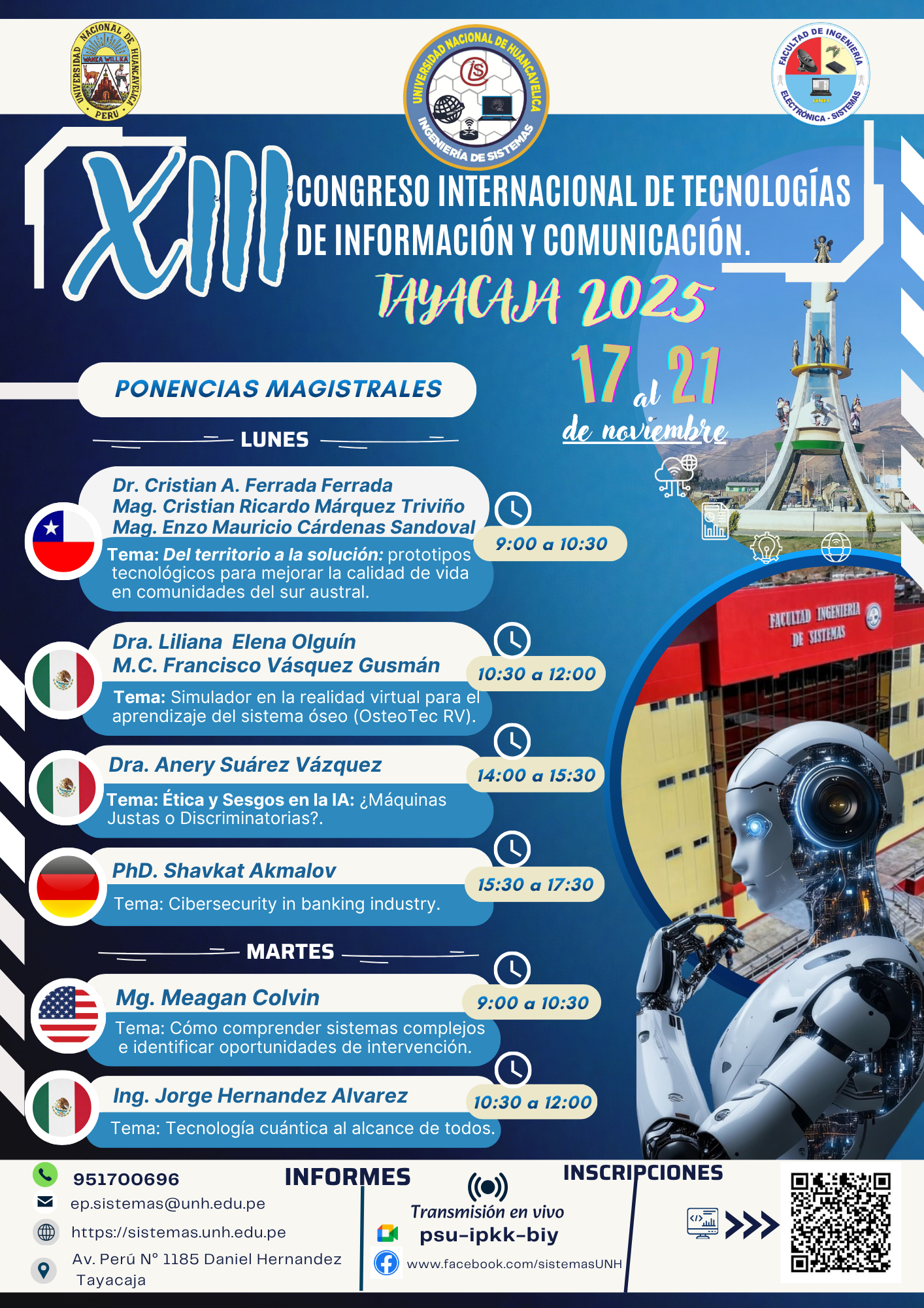 XIII CONGRESO INTERNACIONAL DE TECNOLOGÍAS DE INFORMACIÓN Y COMUNICACIÓN 2025