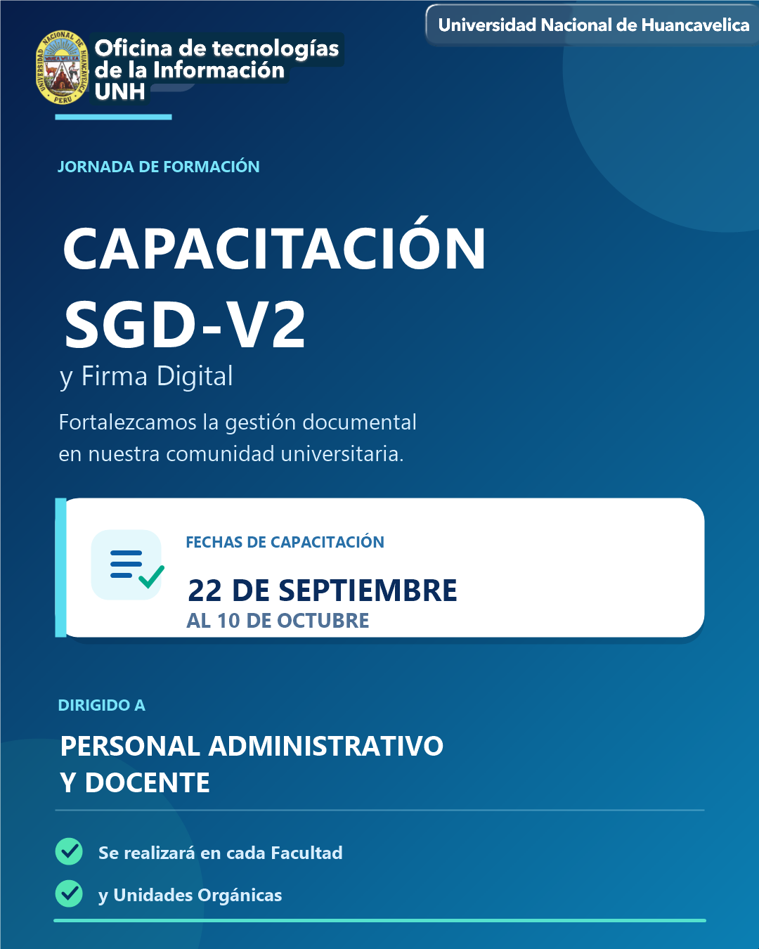Capacitación del SGD V2 - FIRMA DIGITAL