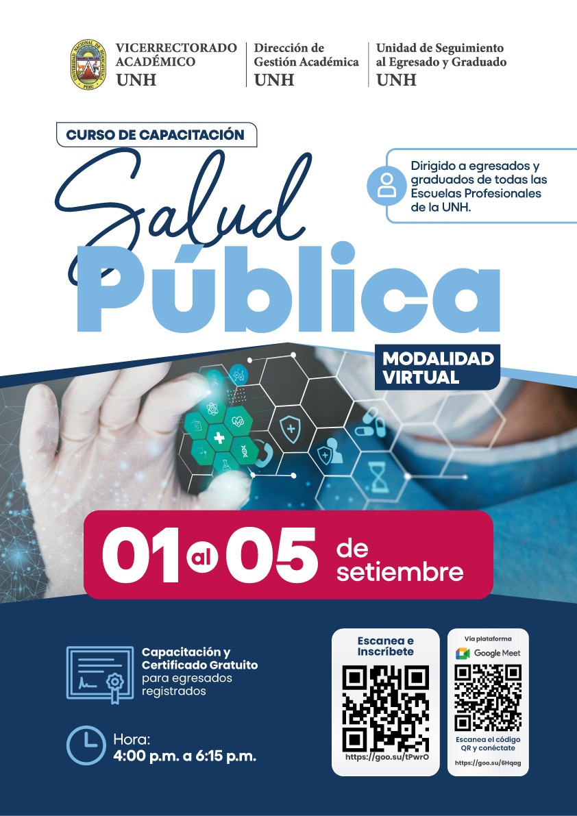 CURSO DE CAPACITACION EN SALUD PUBLICA
